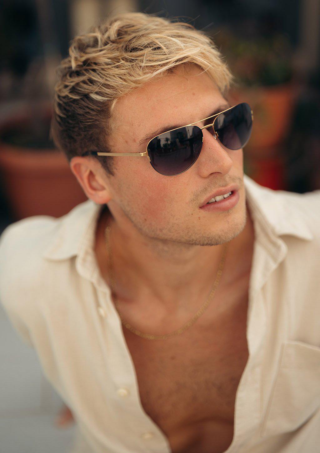 Titanium Aviators - V2 - Changeable Lenses